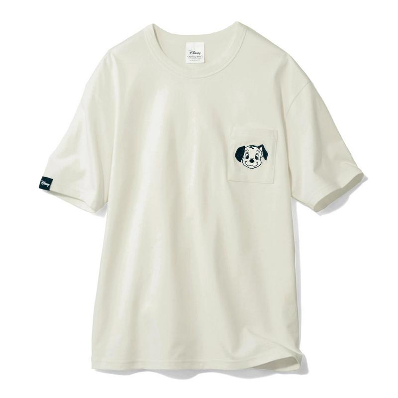 【おうちディズニー化計画】【ユニセックス】ちびカオポケットＴシャツ（選べるキャラクター）（ディズニー）