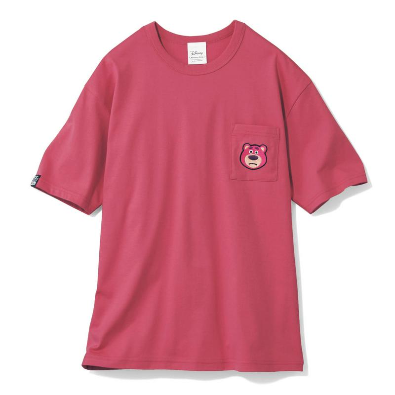 【おうちディズニー化計画】【ユニセックス】ちびカオポケットＴシャツ（選べるキャラクター）（ディズニー）