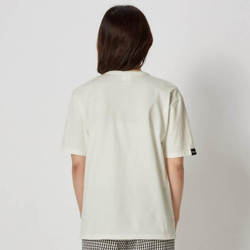 【おうちディズニー化計画】【ユニセックス】ちびカオポケットＴシャツ（選べるキャラクター）（ディズニー）