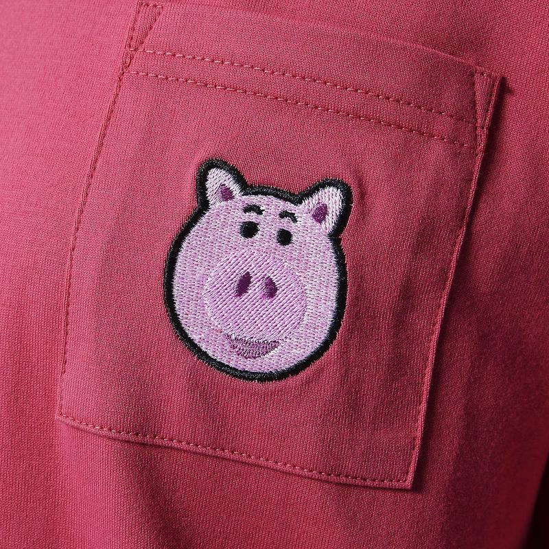 【おうちディズニー化計画】【ユニセックス】ちびカオポケットＴシャツ（選べるキャラクター）（ディズニー）