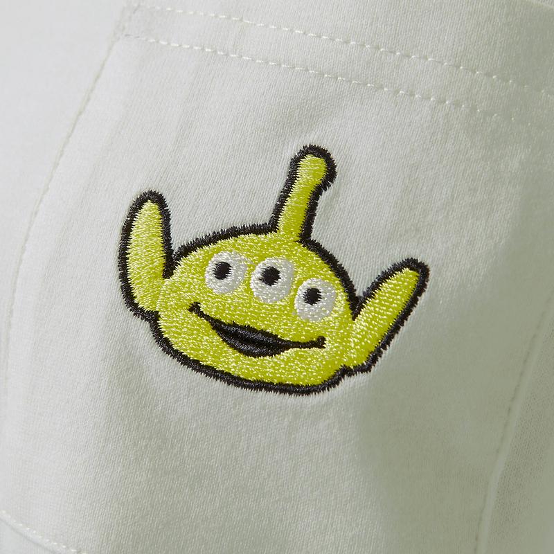 【おうちディズニー化計画】【ユニセックス】ちびカオポケットＴシャツ（選べるキャラクター）（ディズニー）