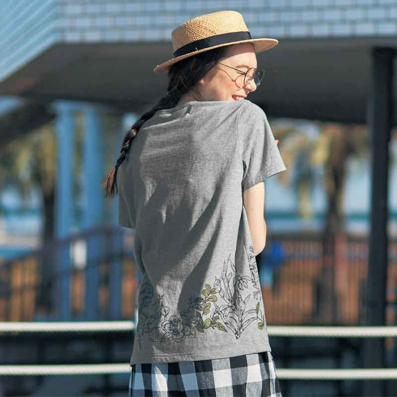 【ディズニー夏じたく♪】プリントＴシャツ（選べるキャラクター）