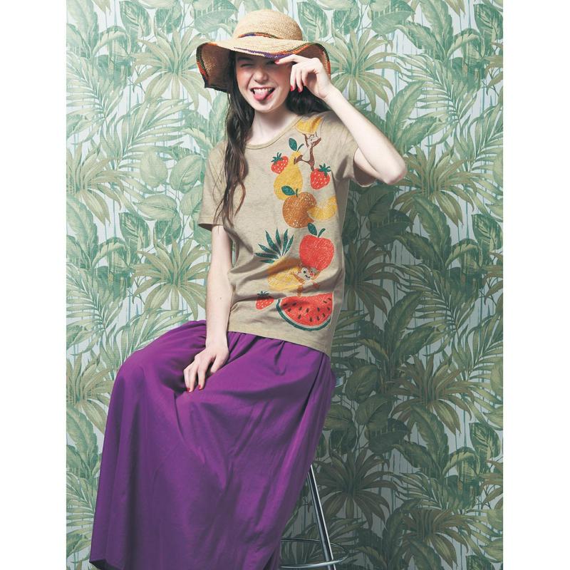 【ディズニー夏じたく♪】プリントＴシャツ（選べるキャラクター）