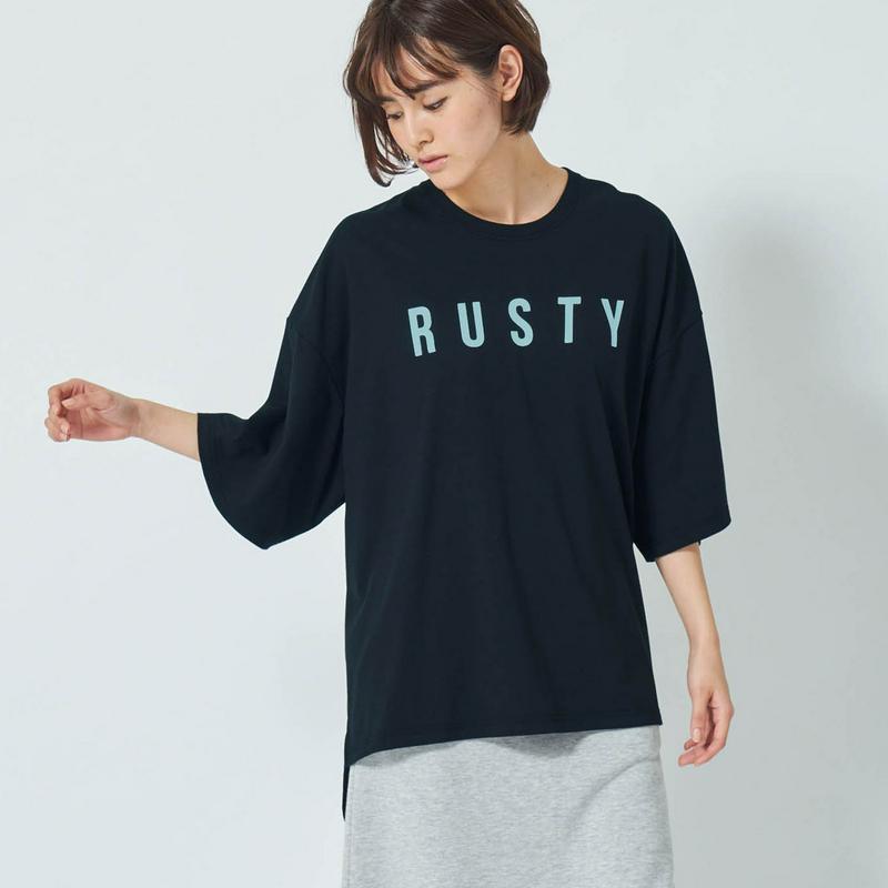 普段着としてもＯＫ！水陸両用オーバーサイズ半袖Ｔシャツ（ラスティ/RUSTY）