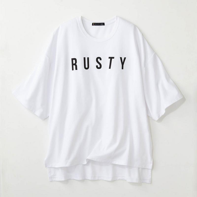 普段着としてもＯＫ！水陸両用オーバーサイズ半袖Ｔシャツ（ラスティ/RUSTY）