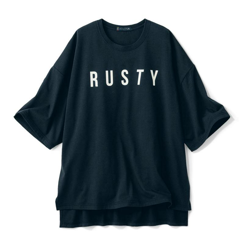 普段着としてもＯＫ！水陸両用オーバーサイズ半袖Ｔシャツ（ラスティ/RUSTY）