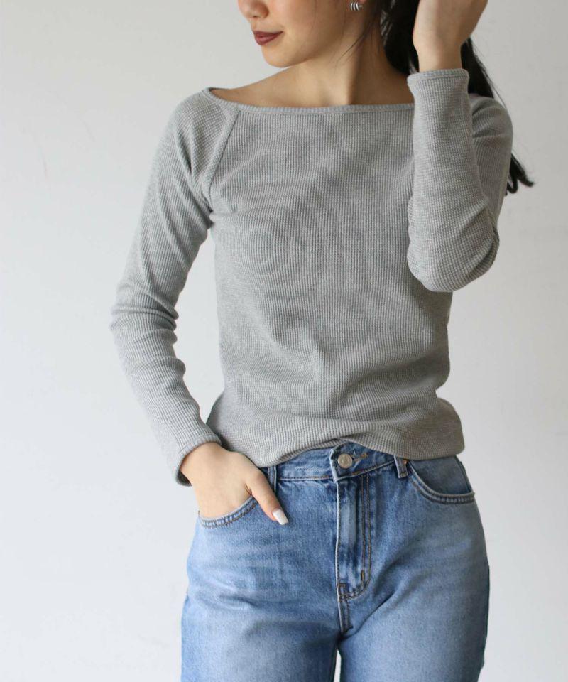 RED CHOP WORKS(レッドチョップワークス)サーマルボート8分袖Tシャツ