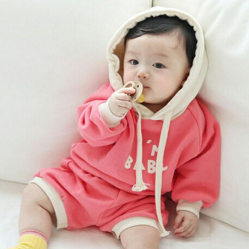 【キッズ30%OFF】I'M BABY上下SET・p000353 キッズ【0~2才】【bc】【セットアップ パーカー フード フーディー ロゴ 長袖 半ズボン ズボン ハーフパンツ ベビー服 出産祝い プレゼント カジュアル 女の子 男の子 子供 こども 子供服 こども服】【KIDS】