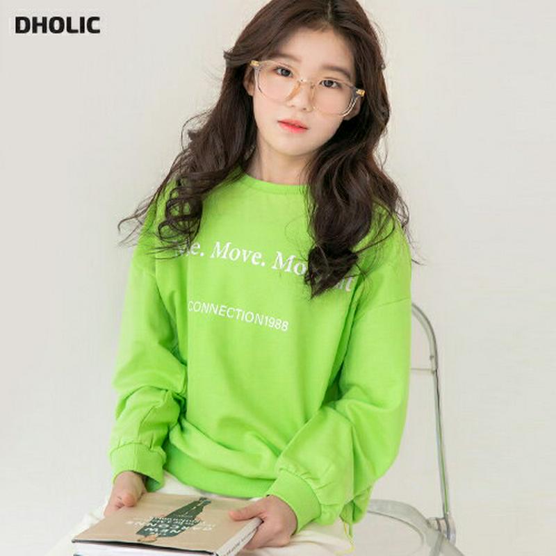 レタリングスウェット・p000277 キッズ【9~17才】【tops】【トップス スウェット トレーナー ロゴ レタリング 長袖