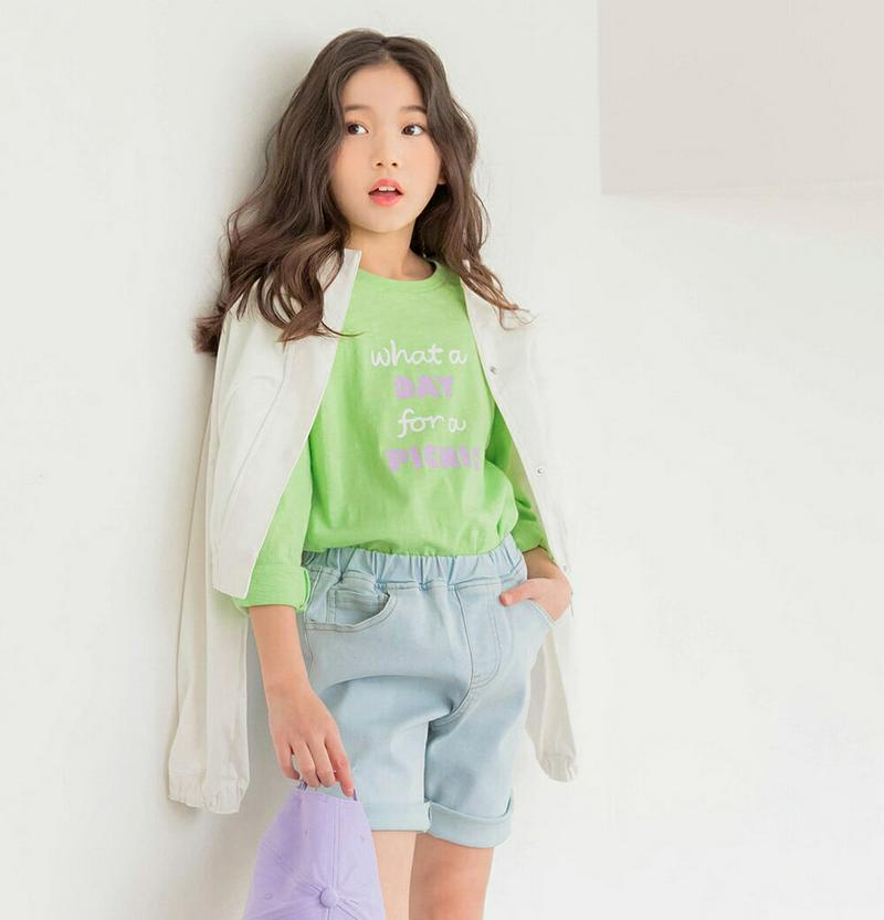 DAYレタリングTシャツ・p000251 キッズ【9~17才】【tops】【トップス Tシャツ ロゴ レタリング ロゴT ロンT