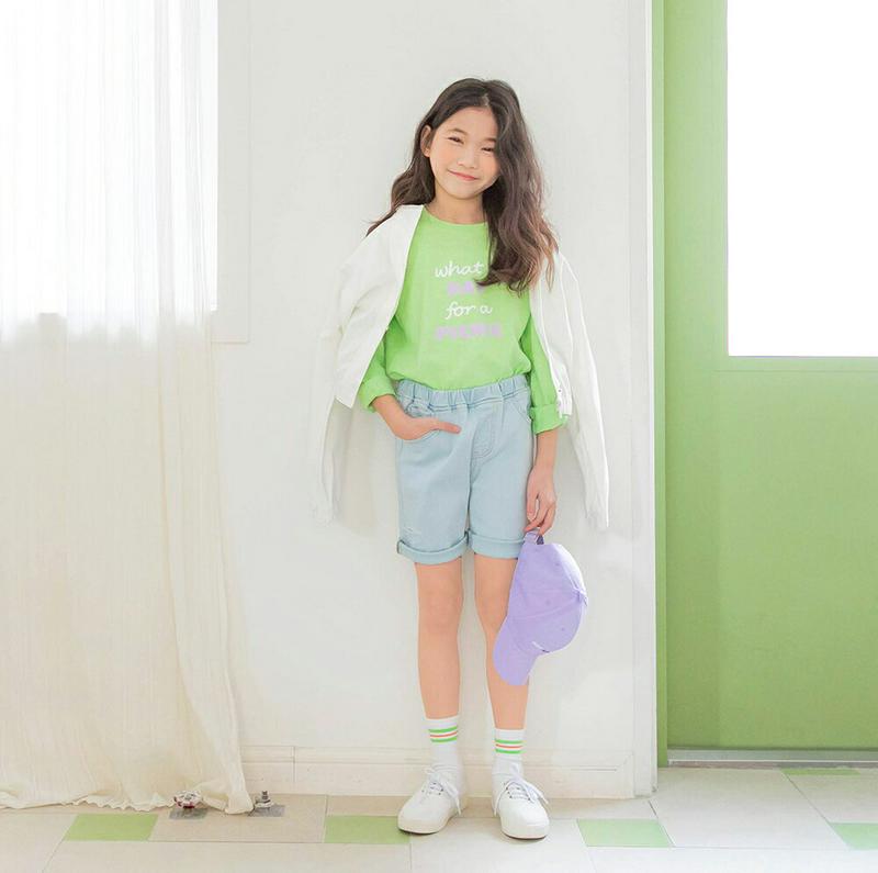 DAYレタリングTシャツ・p000251 キッズ【9~17才】【tops】【トップス Tシャツ ロゴ レタリング ロゴT ロンT