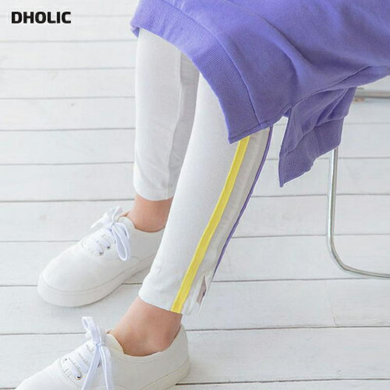スリットカラーラインレギンス・p000283 キッズ【9~17才】【pt】【レギンス パンツ ロングパンツ ズボン ボトムス サ