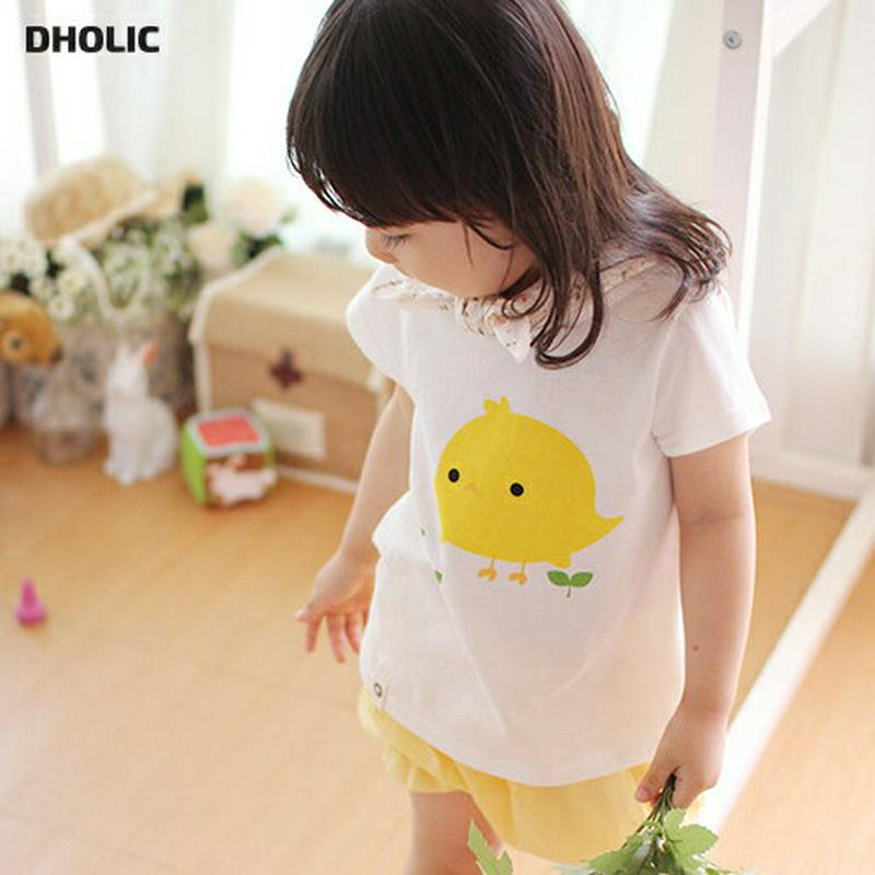 chick半袖Tシャツ・p000488 キッズ【0~2才】【tops】【トップス 半袖 ハーフスリーブ 鳥 動物 可愛い かわいい 女の子 男の子 子供 こども 子供服 こども服】【KIDS】