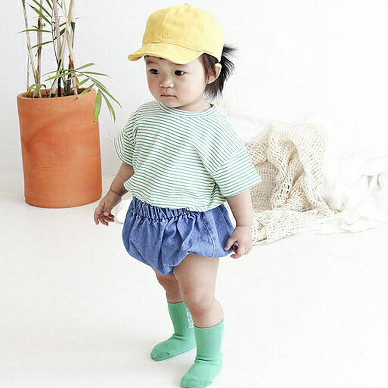 【キッズ30%OFF】ボーダー半袖Tシャツ・p000411 キッズ【0~2才】【tops】【トップス Tシャツ 半袖 ボーダー ハーフスリーブ カジュアル シンプル 女の子 男の子 子供 こども 子供服 こども服】【KIDS】