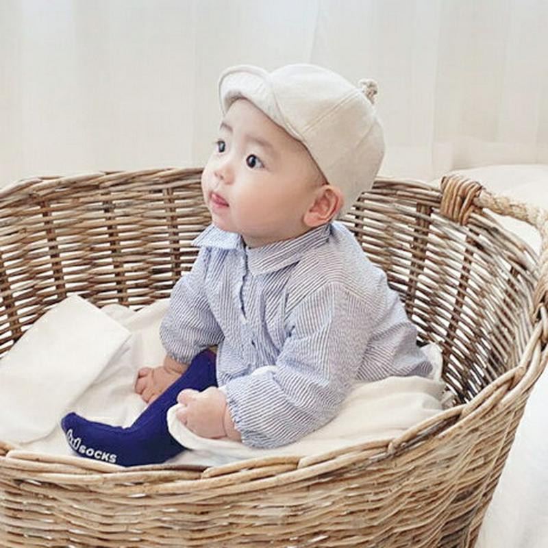 【キッズ30%OFF】2TYPEシャツボディスーツ・p000359 キッズ【0~2才】【bc】【ボディースーツ ボディスーツ シャツ風 ギンガムチェック ストライプ チェック 長袖 女の子 男の子 可愛い 可愛い 出産祝い プレゼント ベビー服 子供 こども 子供服 こども服】【KIDS】
