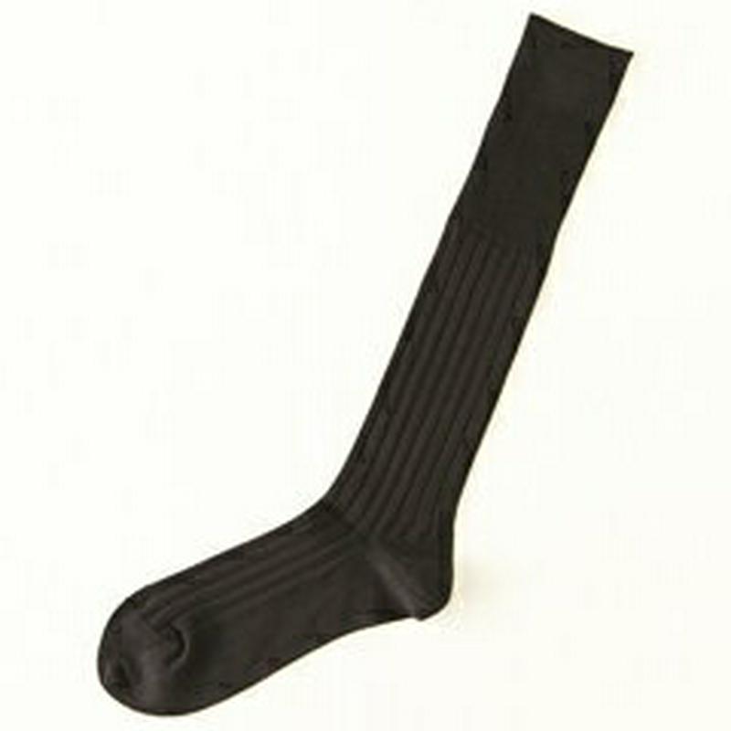 【あす楽】【Tabio MEN】 9×2ビジネスロングホーズ（ハイソックス）27〜29cm ダークブラウン / 靴下 タビオ Tabio くつ下 メンズ 日本製 父の日 ¬¬