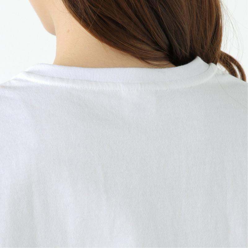 レディース　袖刺繍Ｖネック半袖Ｔシャツ（チャンピオン/Champion）