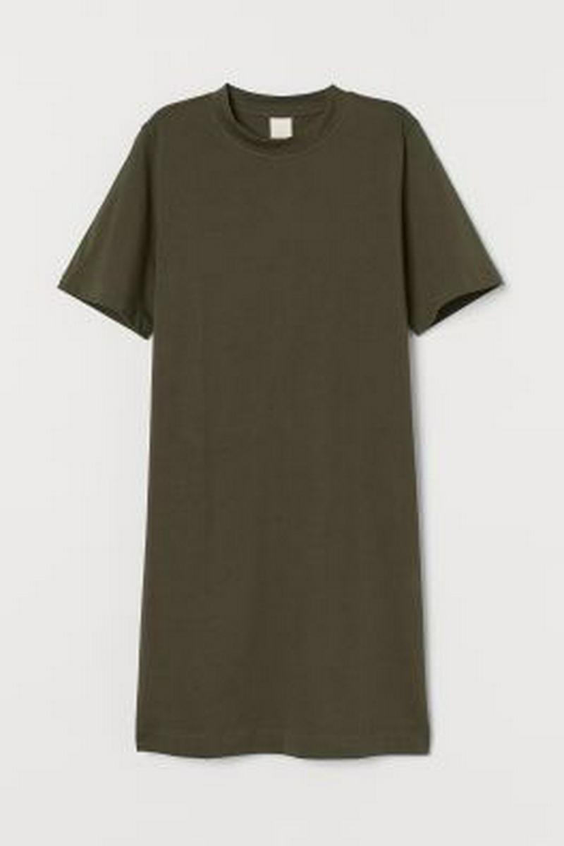 コットンTシャツワンピース
