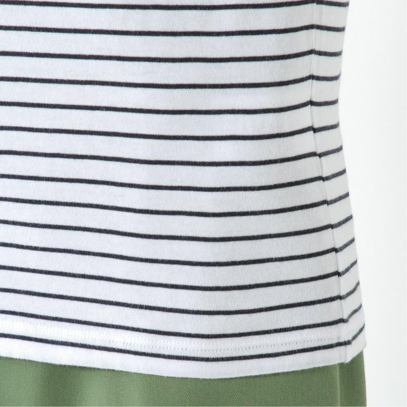 レディース　ポケット付き半袖ボーダーＴシャツ（チャンピオン/Champion）