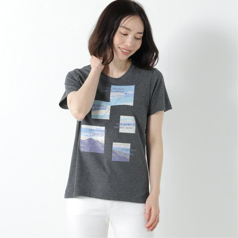 選べるプリント１０色展開◎着回しＴシャツ（ページワン/PAGE ONE）
