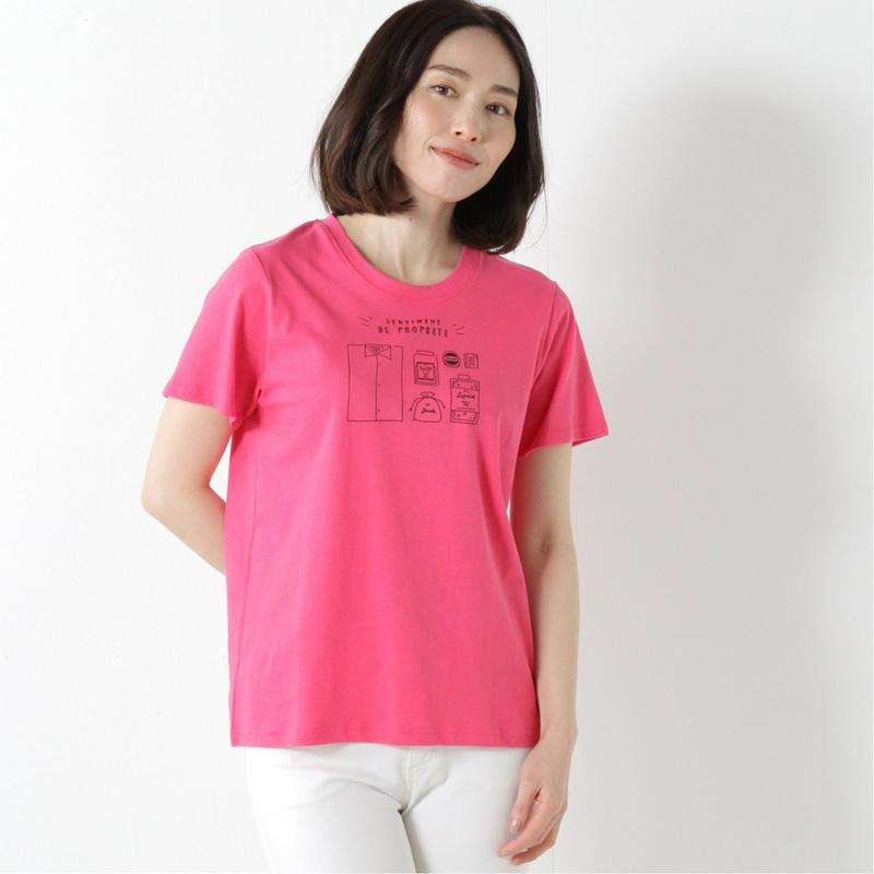 選べるプリント１０色展開◎着回しＴシャツ（ページワン/PAGE ONE）