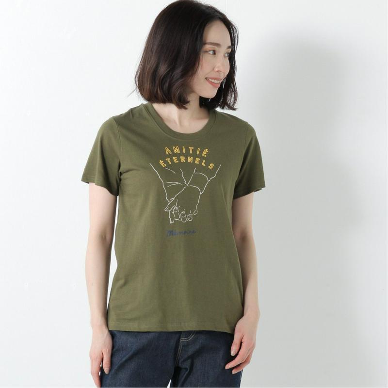 選べるプリント１０色展開◎着回しＴシャツ（ページワン/PAGE ONE）