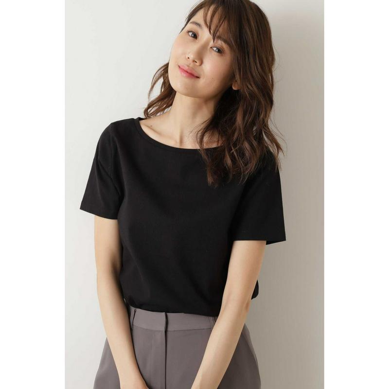 スーピマコットンベーシックＴシャツ半袖◆