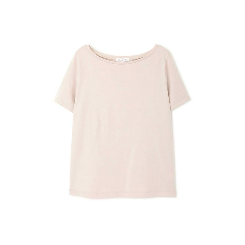 スーピマコットンベーシックＴシャツ半袖◆