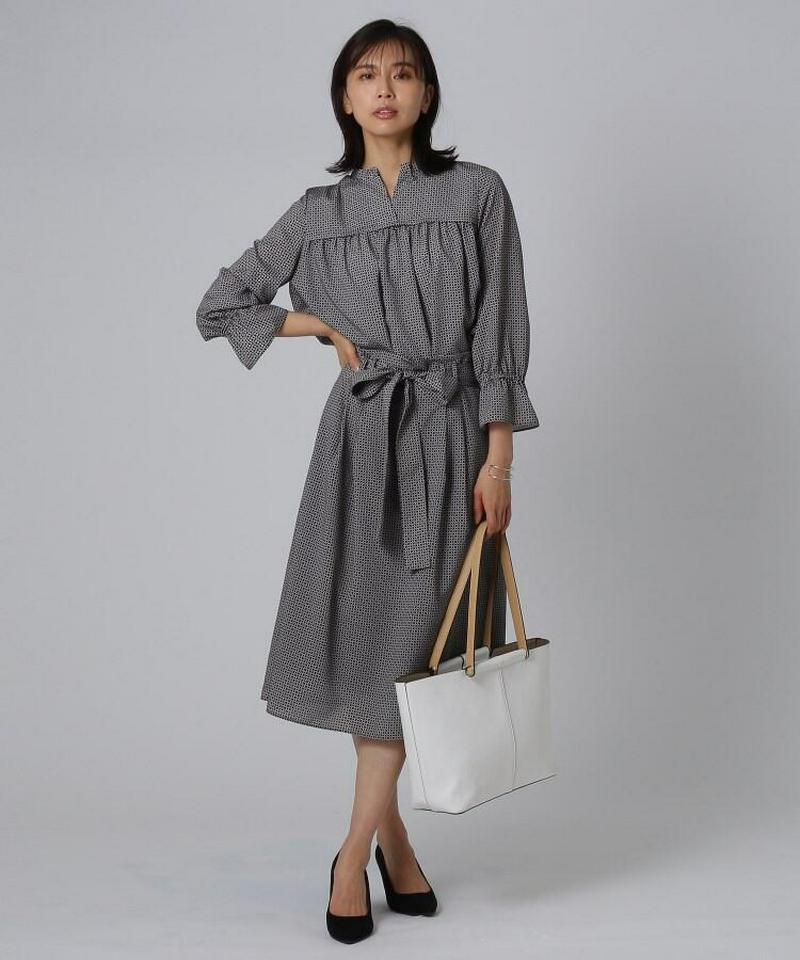 【洗える】ラッティーモダンドットブラウス