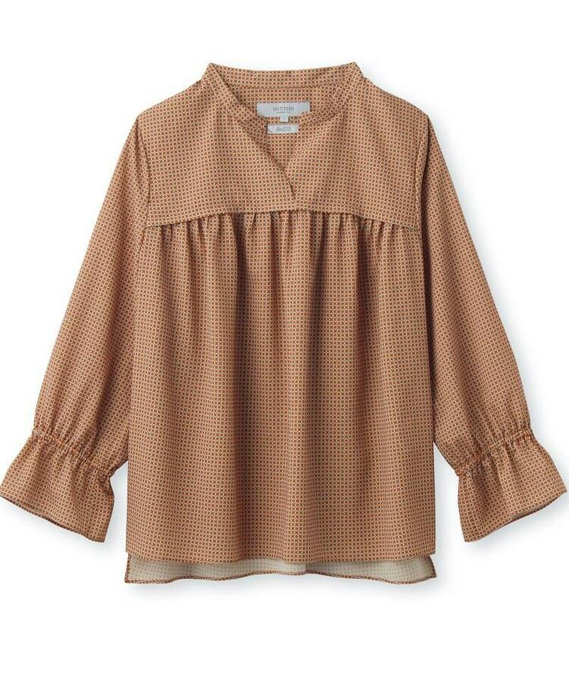 【洗える】ラッティーモダンドットブラウス
