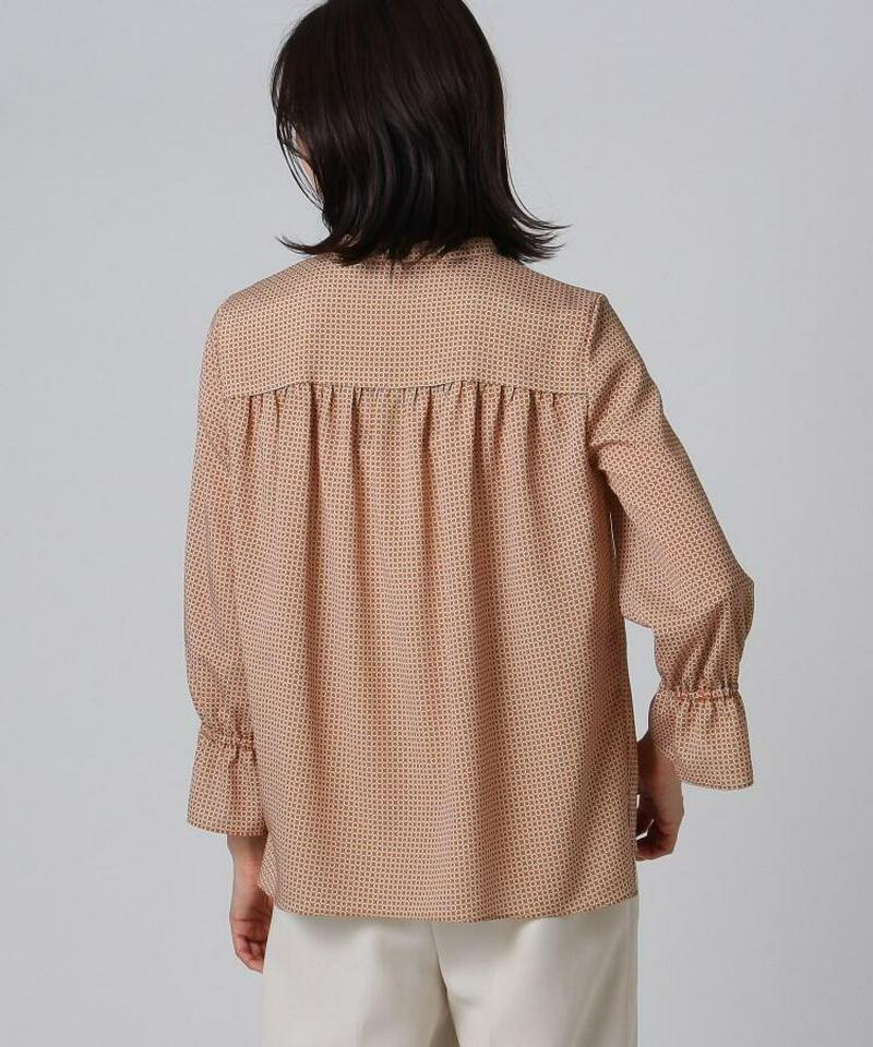 【洗える】ラッティーモダンドットブラウス