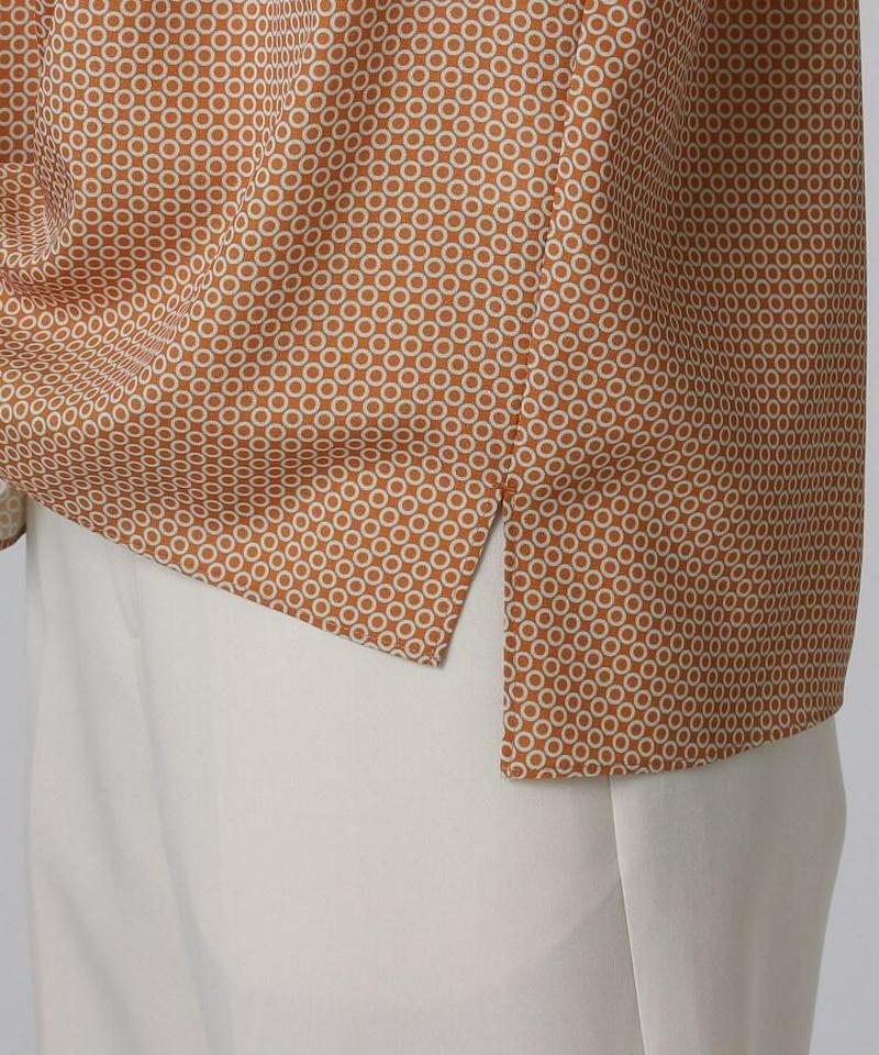 【洗える】ラッティーモダンドットブラウス