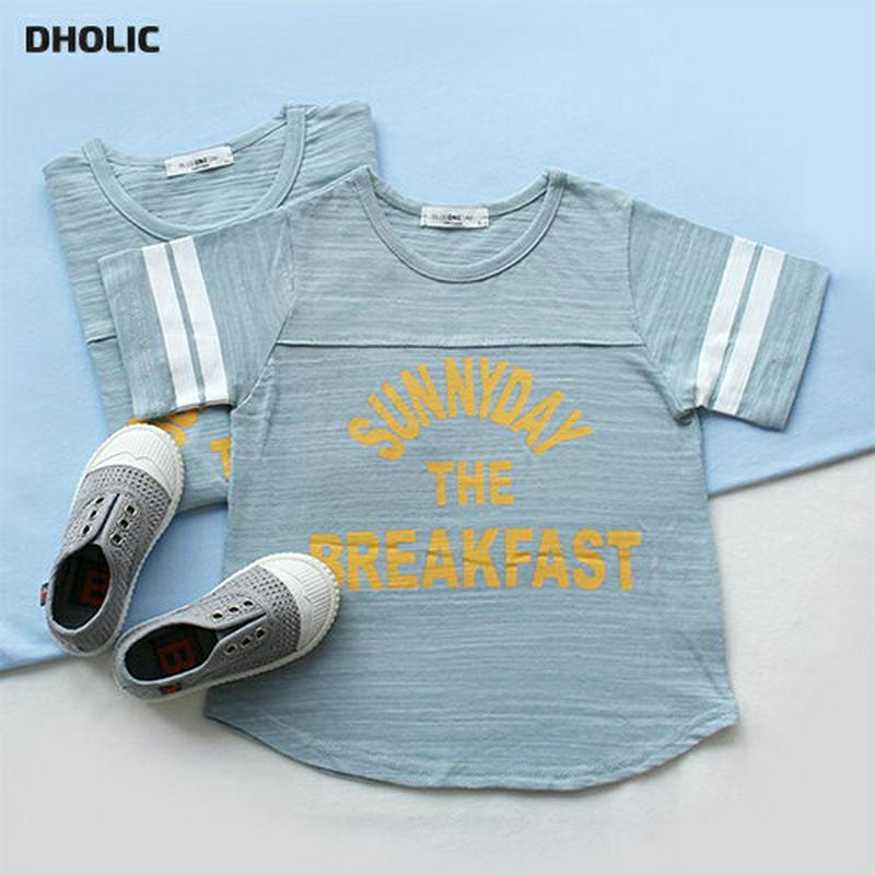 Sunday袖ラインTシャツ・p000869 キッズ【3~8才】【tops】【トップス Tシャツ 半袖 ハーフスリーブ ライン 