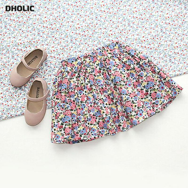 2TYPEフリルスカートパンツ・p000871 キッズ【3~8才】【pt】【キュロット スカートパンツ スカート パンツ 短パン フリル フリルスカート 総柄 花柄 フラワー カジュアル 可愛い かわいい 女の子 春 夏 秋 子供 こども 子供服 こども服】【KIDS】