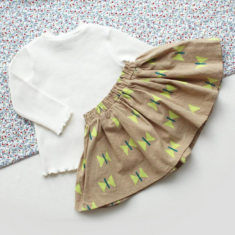 2TYPEフリルスカートパンツ・p000871 キッズ【3~8才】【pt】【キュロット スカートパンツ スカート パンツ 短パン フリル フリルスカート 総柄 花柄 フラワー カジュアル 可愛い かわいい 女の子 春 夏 秋 子供 こども 子供服 こども服】【KIDS】