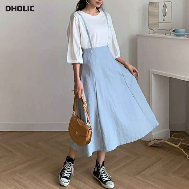 2WAYフレアワンピース・全3色・t58615 レディース 【ops】【ワンピース ロング丈 スカート ロング フレア リボン 