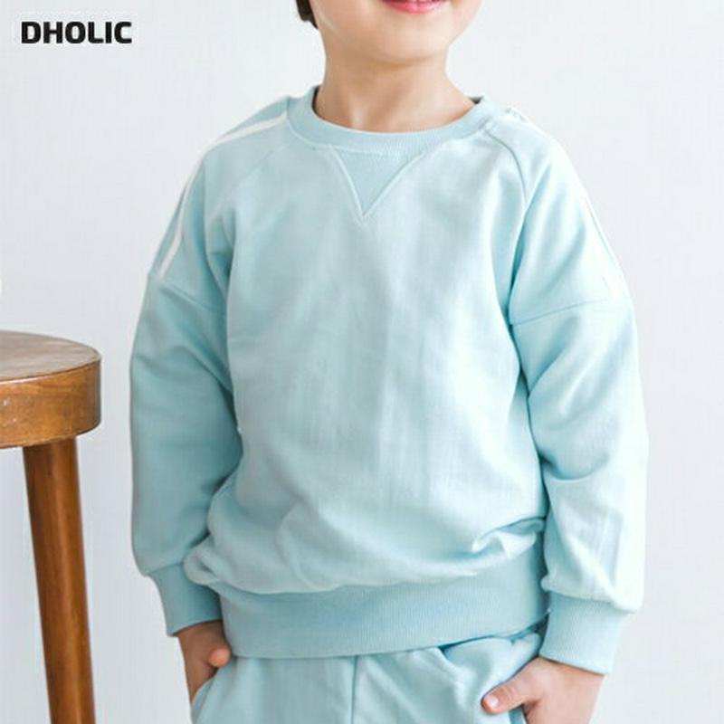 ショルダーラインスウェット・p000210 キッズ【3~8才】【tops】【トップス Tシャツ Vネック 無地 長袖 女の子 男の子 ゆったり カジュアル キッズ 子供 こども 子供服 こども服】【KIDS】