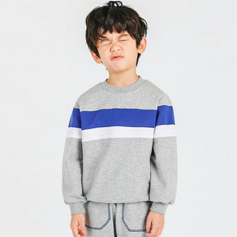 ダブルカラーラインスウェット・p000714 キッズ【3~8才】【tops】【トップス スウェット トレーナー 長袖 ライン カジュアル ラフ 男の子 女の子 子供 こども 子供服 こども服】【KIDS】