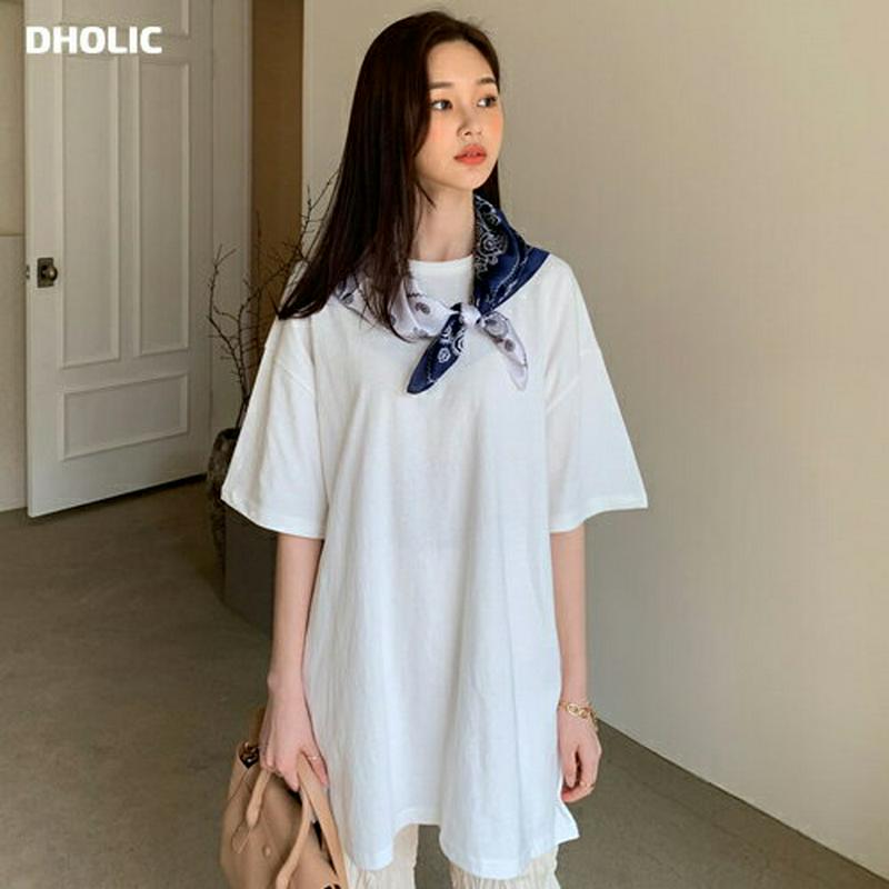 ボクシーハーフスリーブTシャツ・全3色・t55699 レディース 【tops】【トップス Tシャツ 半袖 ボクシー ゆったり 大