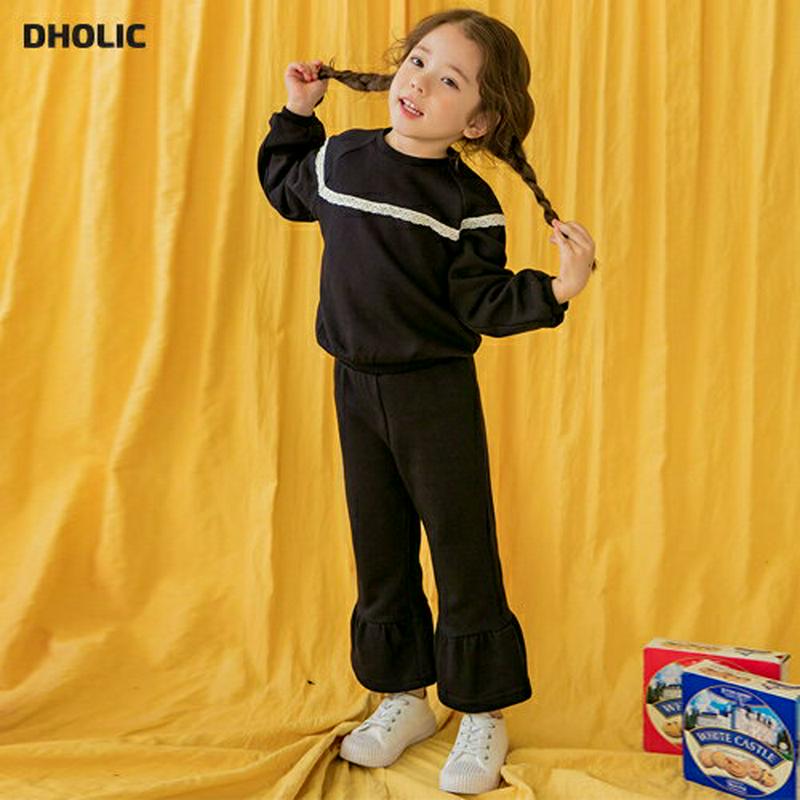 レースラインスウェット&パンツSET・p000598 キッズ【3~8才】【set】【セットアップ トップス トレーナー スウェッ