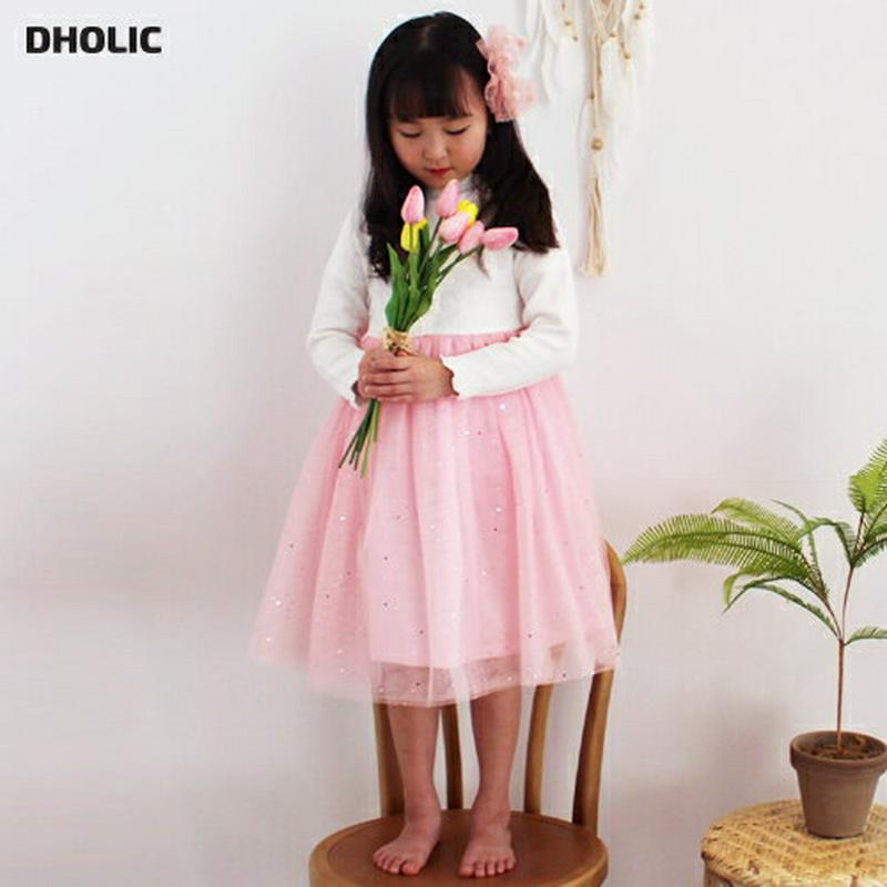 スパンコールチュール切替ワンピース・p000648 キッズ【3~8才】【ops】【ワンピース ミディ丈 ミディワンピース ラメ 