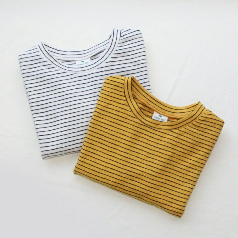 【キッズ30%OFF】ピンボーダーTシャツ・p000652 キッズ【3~8才】【tops】【トップス Tシャツ ロンT ボーダー 柄 カジュアル ピンボーダー ラフ 女の子 男の子 子供 こども 子供服 こども服】【KIDS】
