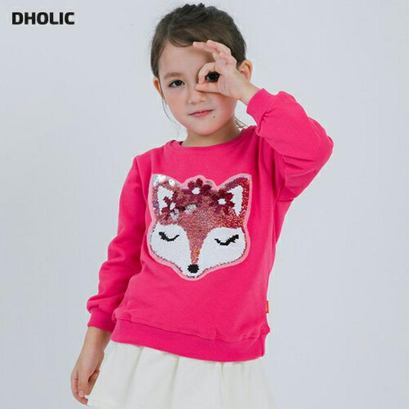 スパンコールアニマルスウェット・p000578 キッズ【3~8才】【tops】【トップス スウェット トレーナー 長袖 スパンコール アニマル 動物 カジュアル 可愛い かわいい 女の子 男の子 子供 こども 子供服 こども服】【KIDS】