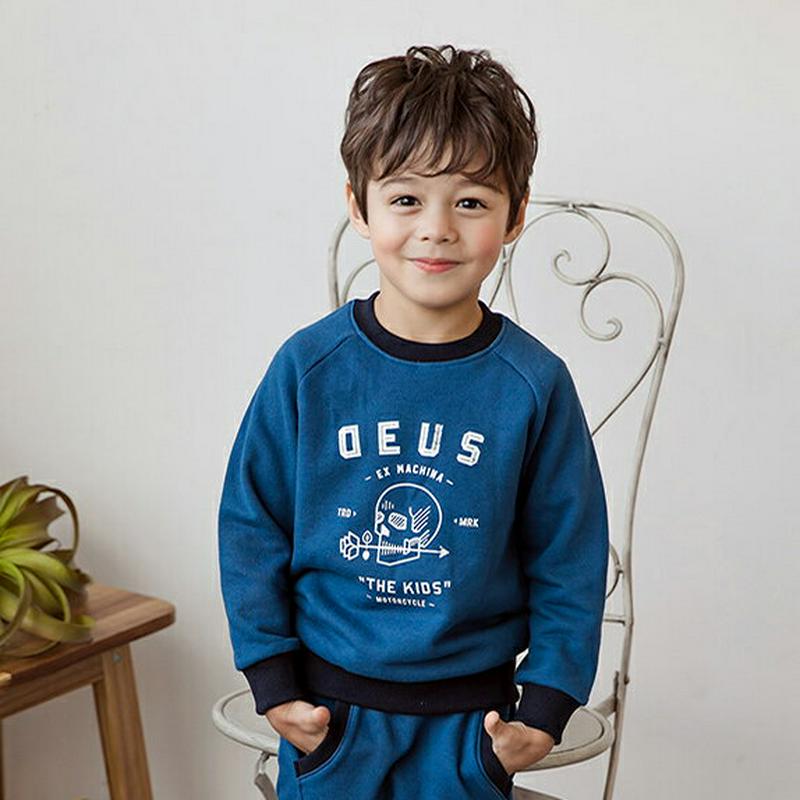ロゴラグランスウェット・p000473 キッズ【3~8才】【tops】【トップス スウェット トレーナー 長袖 ロゴ ラグラン ラグランスウェット カジュアル ラフ 女の子 男の子 子供 こども 子供服 こども服】【KIDS】