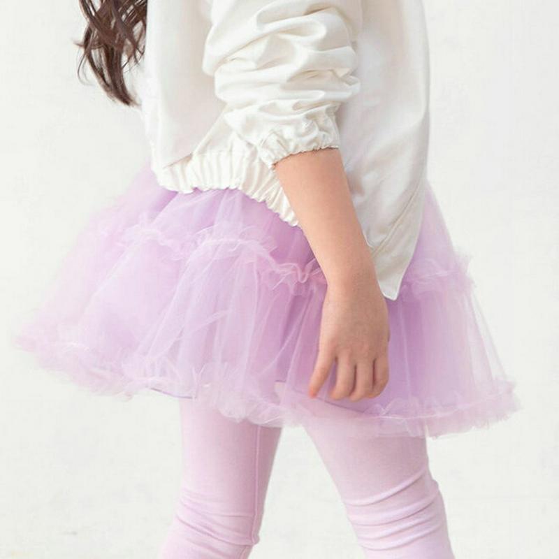 ティアードチュールスカートレギンス・p000269 キッズ【3~8才】【pt】【レギンス スカートレギンス チュール チュールス
