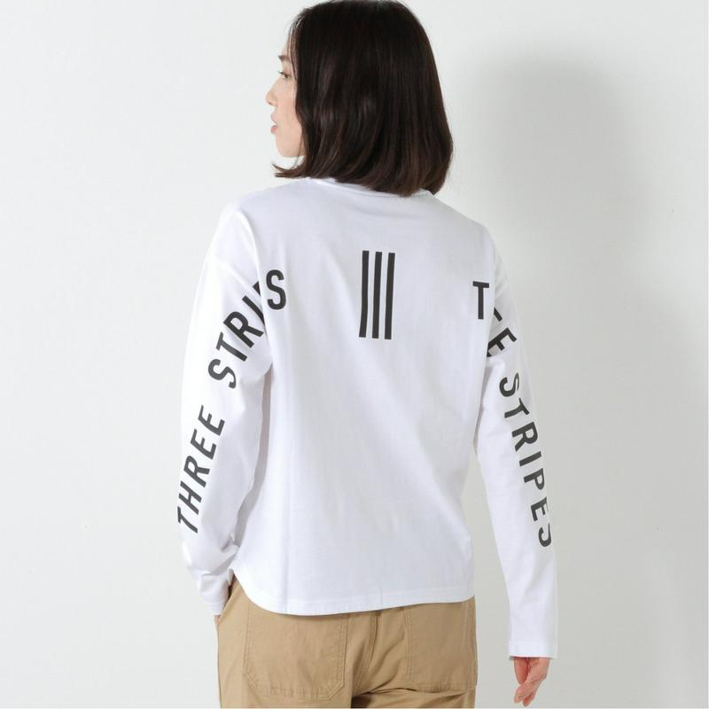 レディース　バックコンシャスロングＴシャツ