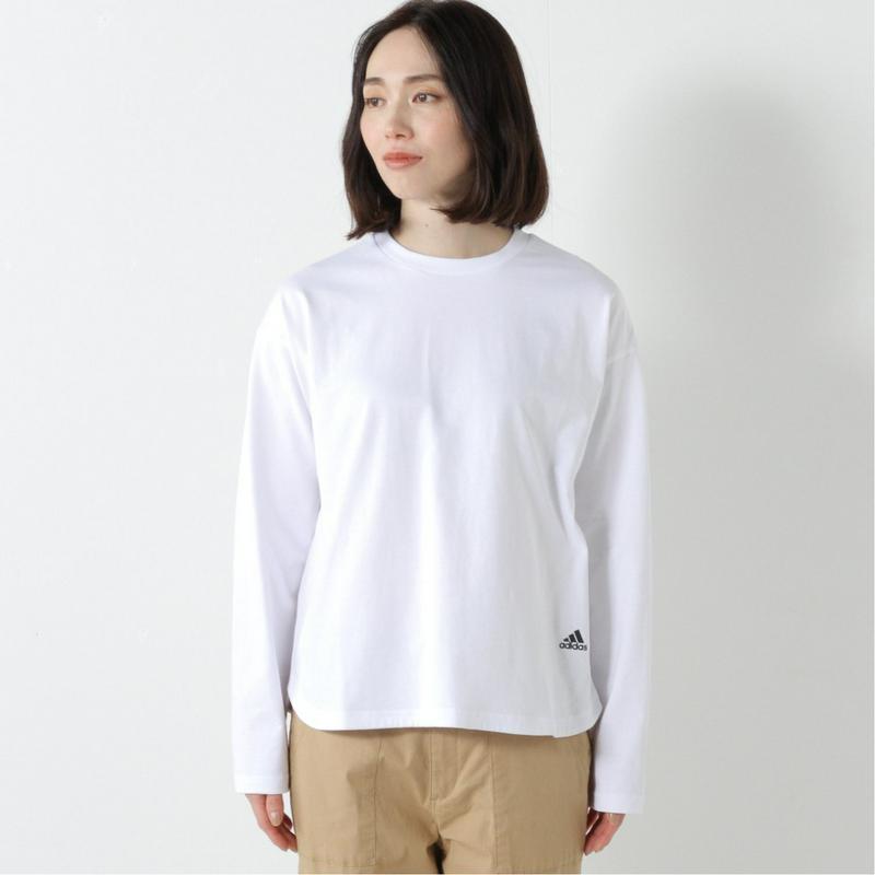 レディース　バックコンシャスロングＴシャツ