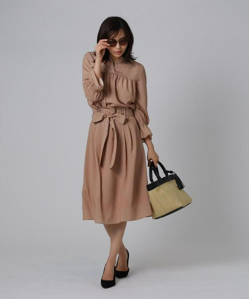 【洗える】ラッティーモダンドットスカート