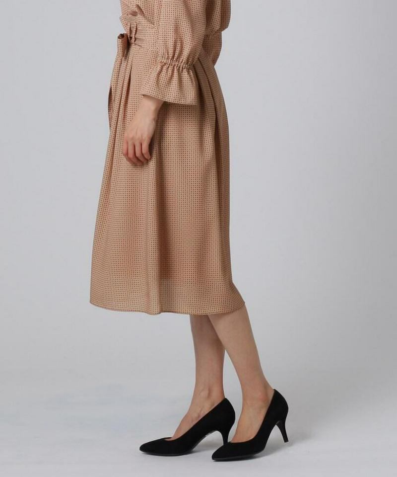 【洗える】ラッティーモダンドットスカート