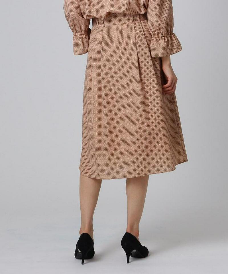 【洗える】ラッティーモダンドットスカート